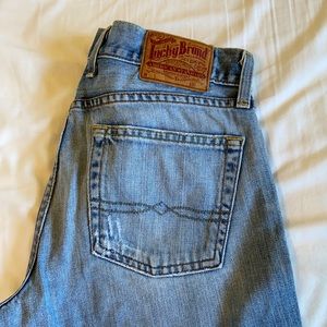 Flare Lucky Jeans low rise